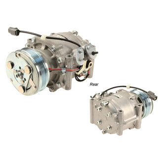 Denso® - A/C Compressor with Clutch