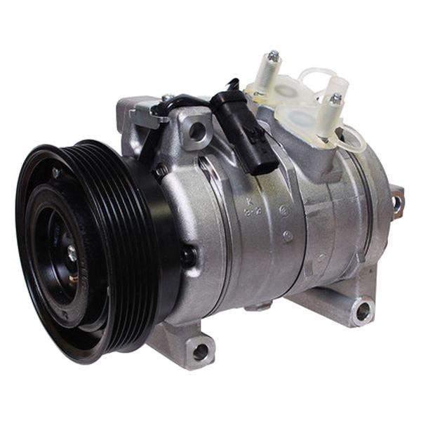 Denso® W0133-2097607-ND - A/C Compressor with Clutch