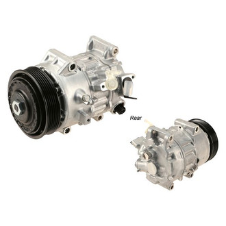 Denso® - A/C Compressor with Clutch