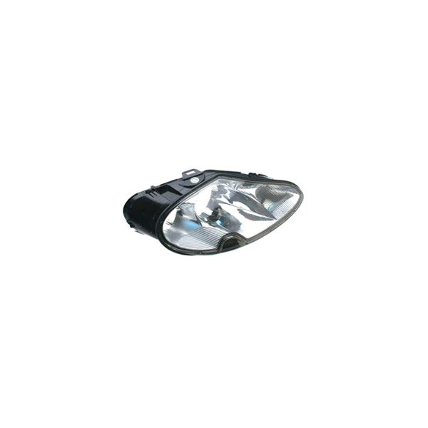 Genuine® - Passenger Side Chrome Headlight Lens
