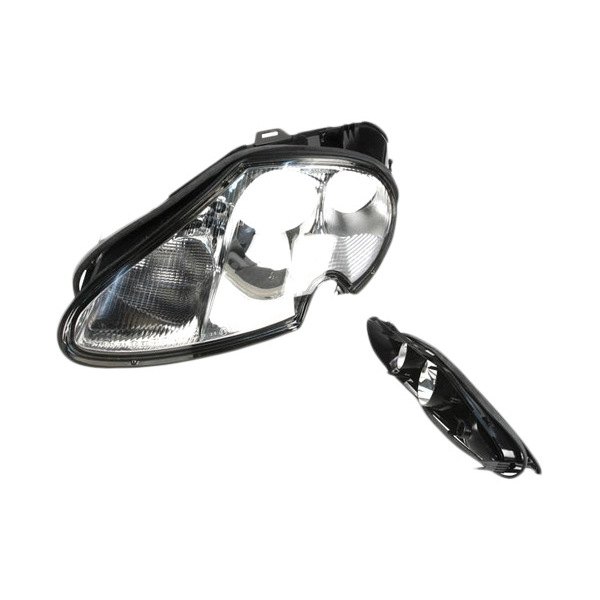Genuine® - Driver Side Chrome Headlight Lens, Jaguar XK-Type