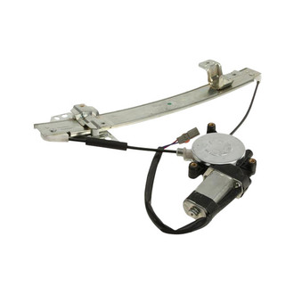 Genuine® - Rear Passenger Side Power Window Regulator and Motor Assembly