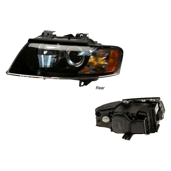 Genuine® Audi A4 2003 Driver Side Replacement Headlight