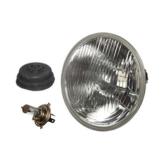 Hella® - 7" Round Chrome Factory Style Composite Headlight (H6024)