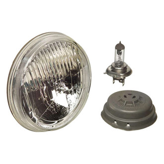 Hella® - 5 3/4" Round Chrome Factory Style Composite Headlight (H5001)