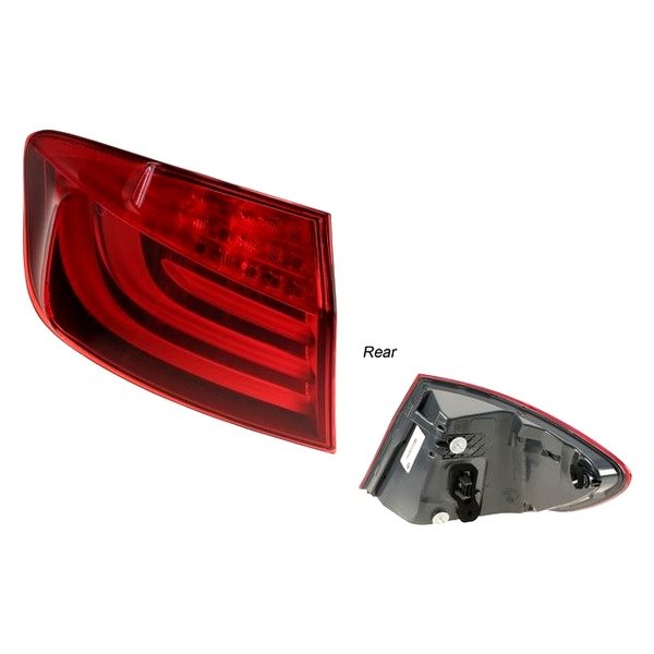 Hella® - Driver Side Outer Replacement Tail Light, BMW 5-Series