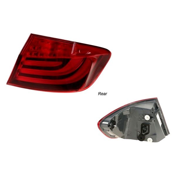 Hella® - Passenger Side Outer Replacement Tail Light, BMW 5-Series