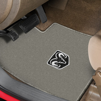 Mopar® - Premium Carpet 1st Row Dark Khaki Carpet Floor Mats