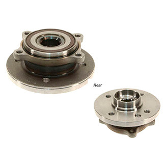 NSK® - Front Driver or Passenger Side Wheel Bearing and Hub Assembly
