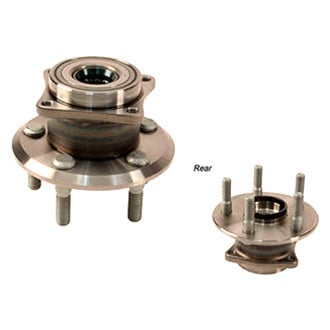 NSK® - Rear Driver or Passenger Side Wheel Bearing and Hub Assembly