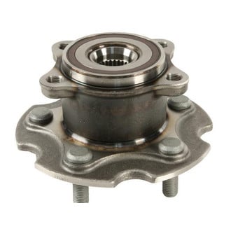 NSK® - Rear Driver or Passenger Side Wheel Bearing and Hub Assembly
