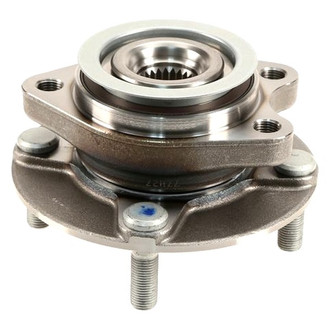 NSK® - Front Driver or Passenger Side Wheel Bearing and Hub Assembly