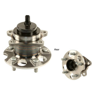 NSK® - Rear Driver or Passenger Side Wheel Bearing and Hub Assembly