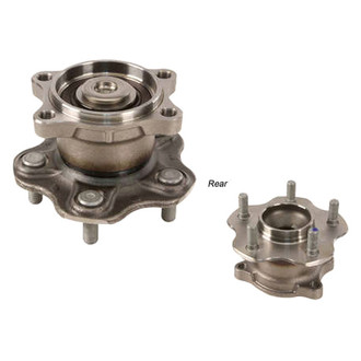 NTN® - Rear Driver or Passenger Side Wheel Bearing and Hub Assembly