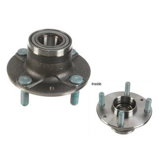 NTN® - Front Driver or Passenger Side Wheel Bearing and Hub Assembly