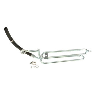 Rein® - Power Steering Return Line Hose Assembly - Rack To Reservoir With cooling coil
