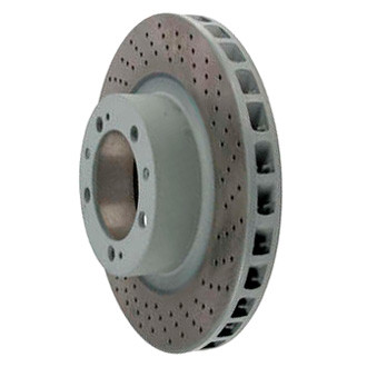 Sebro® - Plain Front Passenger Side Brake Rotor