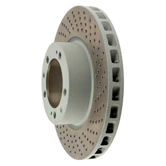 Sebro® - Plain Front Passenger Side Brake Rotor