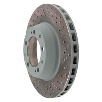 Sebro® - Plain Rear Passenger Side Brake Rotor