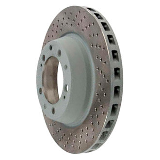 Sebro® - Plain Rear Driver Side Brake Rotor