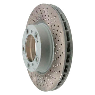 Sebro® - Plain Front Passenger Side Brake Rotor
