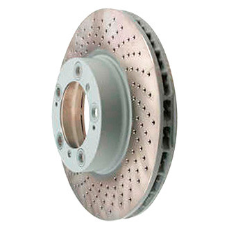 Sebro® - Plain Front Driver Side Brake Rotor