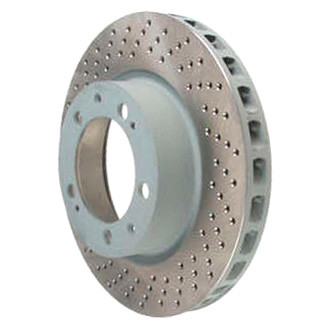Sebro® - Plain Front Driver Side Brake Rotor
