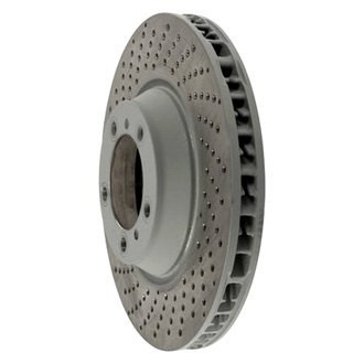 Sebro® - Plain Front Driver Side Brake Rotor