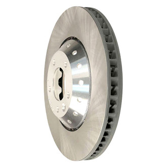 Sebro® - Plain Front Passenger Side Brake Rotor