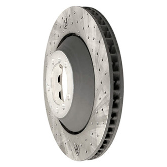 Sebro® - Plain Front Passenger Side Brake Rotor