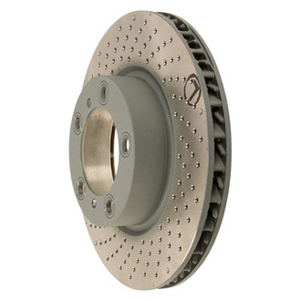Sebro® - Plain Front Driver Side Brake Rotor