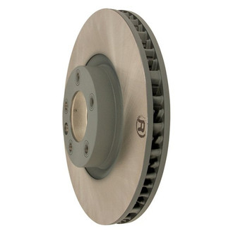Sebro® - Plain Front Passenger Side Brake Rotor