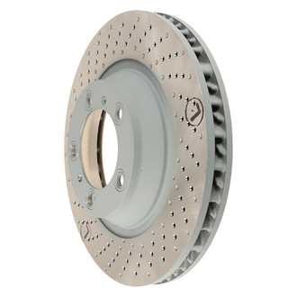 Sebro® - Plain Front Driver Side Brake Rotor