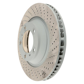 Sebro® - Plain Front Passenger Side Brake Rotor