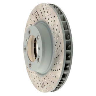 Sebro® - Plain Front Passenger Side Brake Rotor