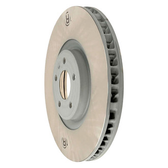 Sebro® - Plain Front Passenger Side Brake Rotor