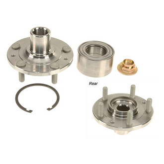 SKF® - Front Driver or Passenger Side Wheel Bearing and Hub Assembly
