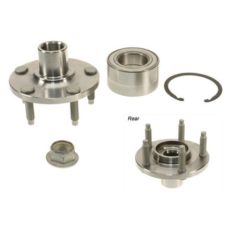 SKF® - Front Driver or Passenger Side Wheel Bearing and Hub Assembly