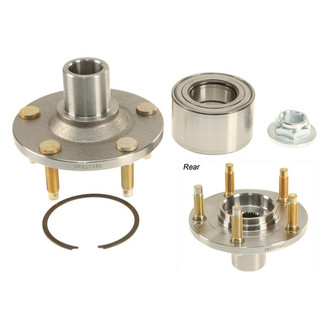 SKF® - Front Driver or Passenger Side Wheel Bearing and Hub Assembly