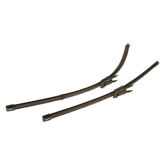 Valeo® - Silencio Xtrm Driver and Passenger Side Black Ultimate Wiper Blade Set
