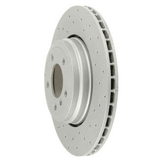 Zimmermann® - Standard Drilled Vented Rear Brake Rotor