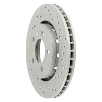 Zimmermann® - Standard Drilled Vented Rear Brake Rotor
