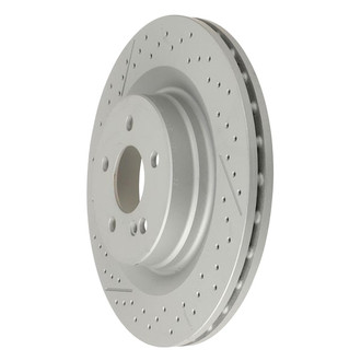 Zimmermann® - Coat-Z Plain Vented Rear Brake Rotor