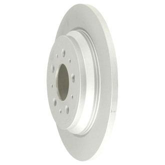 Zimmermann® - Coat-Z Plain Solid Rear Brake Rotor