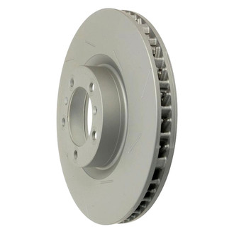 Zimmermann® - Coat-Z Plain Vented Front Passenger Side Brake Rotor