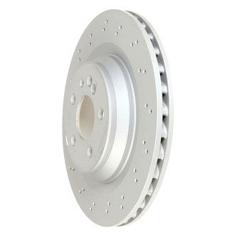 Zimmermann® - Coat-Z Plain Vented Rear Brake Rotor