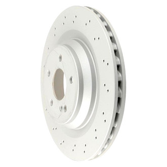 Zimmermann® - Coat-Z Plain Vented Rear Brake Rotor