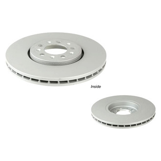 Zimmermann® - Coat-Z Plain Front Brake Rotor
