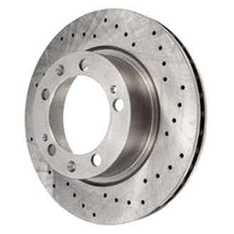 Zimmermann® - Standard Drilled Vented Front Driver Side Brake Rotor