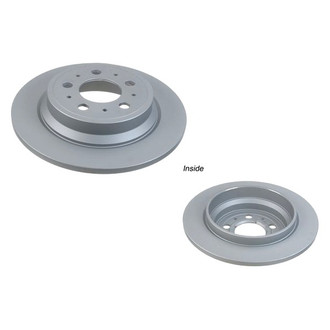 Zimmermann® - Coat-Z Plain Solid Rear Brake Rotor